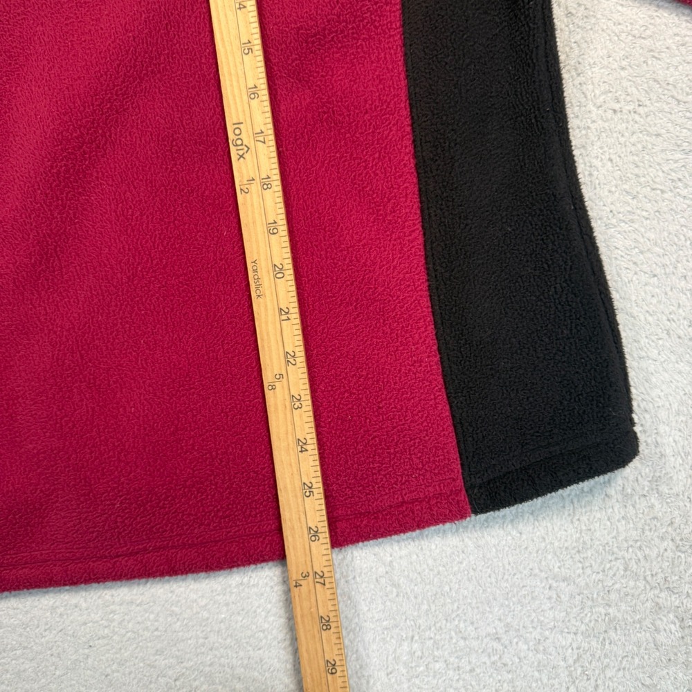 Vintage Y2K Eddie Bauer Fleece Jacket Womens XL Pink Polartec Wind Pro Canada - Picture 7 of 8